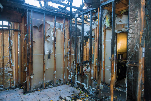 Professional Fire Board Up technician working in Kilkenny, MN